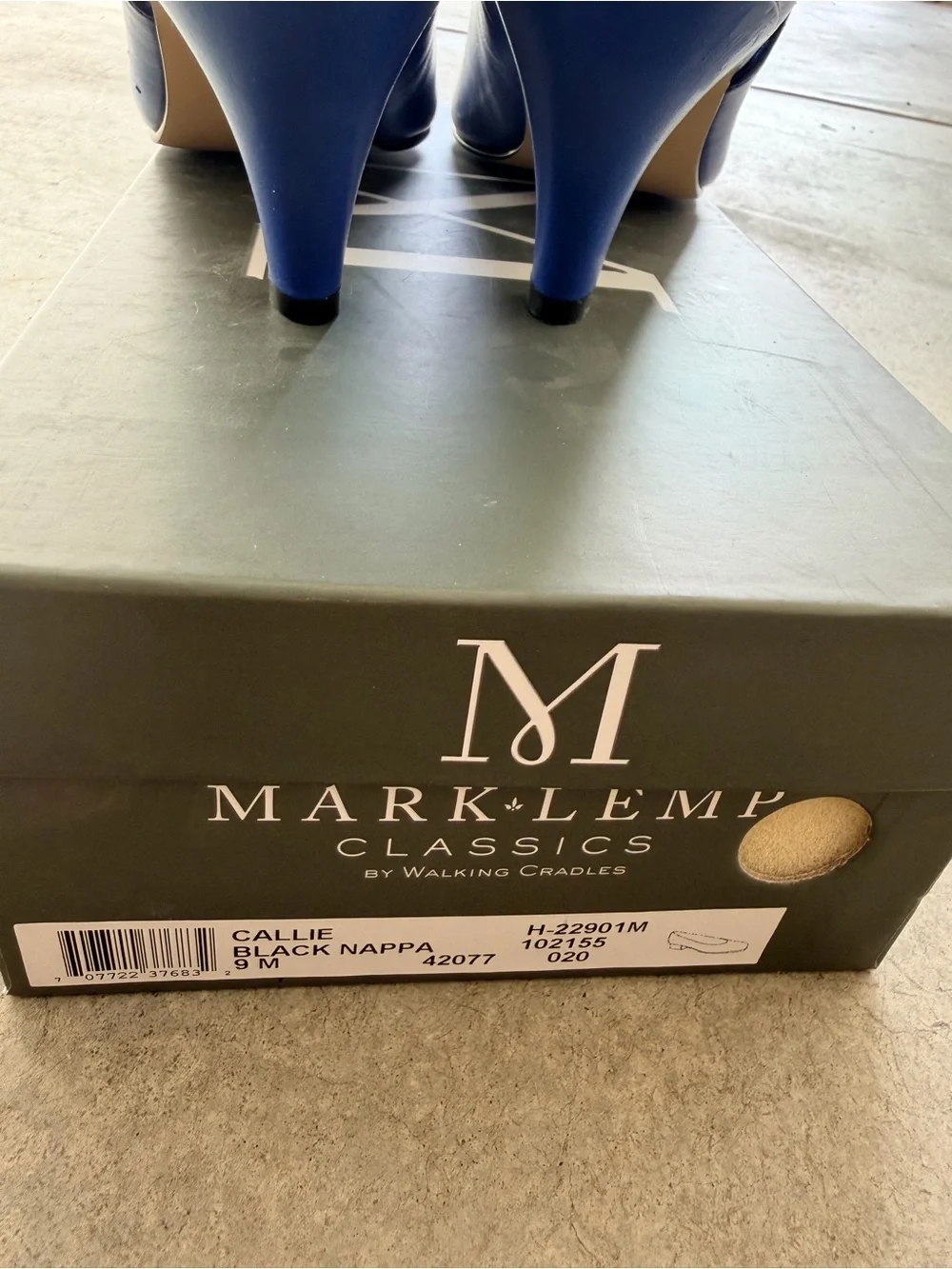 Easy Street Blue Slingback Flats Women’s Comfort Shoes NEW in Box 9 - Picture 7 of 7